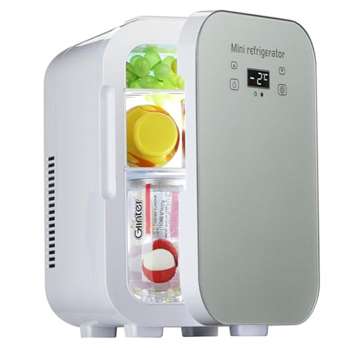 10L Mini-Kühlschrank Kosmetik-Kühlschrank Elektrischer Reefer Digitale Anzeige Auto-Kühlschrank Mit Temperaturregelung Heizung Und Kühlung Von Lebensmitteln Für Auto / Camping / Reisen AC + DC(White,S 10L Mini-Kühlschrank Kosmetik-Kühlschrank Elektrischer Reefer Digitale Anzeige Auto-Kühlschrank Mit Temperaturregelung Heizung Und Kühlung Von Lebensmitteln Für Auto / Camping / Reisen AC + DC(White,S von hxoity