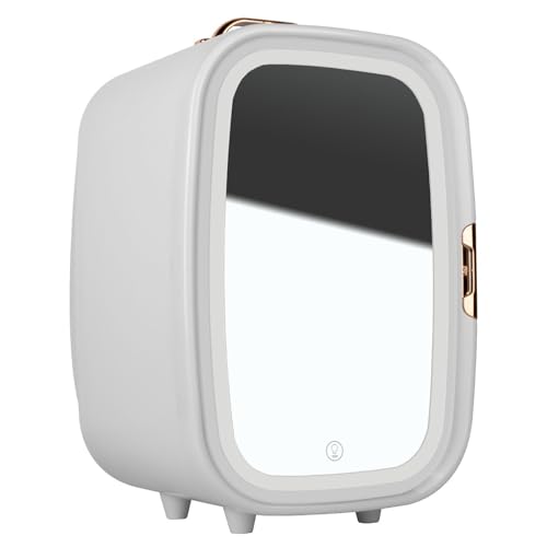 20L Mini-Kühlschrank Tisch-Kühlschrank Lebensmittelwärmer & Getränkekühler AC + DC-Leistungskompatibilität Elektrischer Reefer Für Schlafzimmer, Kosmetik, Medikamente, Zuhause Und Reisen(Green,Mirror) 20L Mini-Kühlschrank Tisch-Kühlschrank Lebensmittelwärmer & Getränkekühler AC + DC-Leistungskompatibilität Elektrischer Reefer Für Schlafzimmer, Kosmetik, Medikamente, Zuhause Und Reisen(Green,Mirror) von hxoity