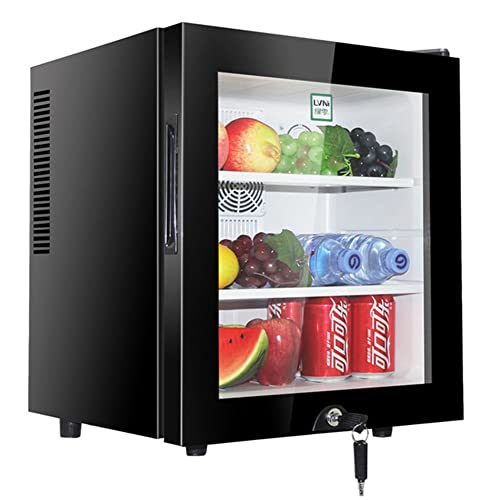 30L Mini-Kühlschrank Freistehender Larder-Kühlschrank Elektrischer Reefer Tisch-Kühlschrank Mit Kühl- Und Wärmefunktion LED-Licht + Schloss Und Schlüssel Ruhig Für Schlafzimmer, Hotels & Gästehäuser(G 30L Mini-Kühlschrank Freistehender Larder-Kühlschrank Elektrischer Reefer Tisch-Kühlschrank Mit Kühl- Und Wärmefunktion LED-Licht + Schloss Und Schlüssel Ruhig Für Schlafzimmer, Hotels & Gästehäuser(G von hxoity