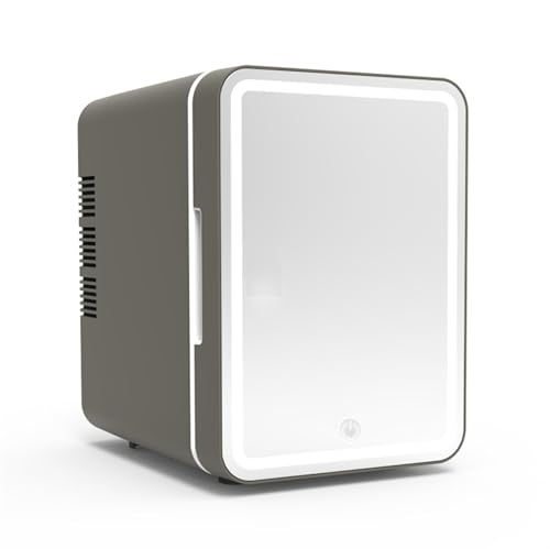 6L Mini-Kühlschrank Schminkspiegel-Kühlschrank Kühler & Wärmer Schönheitskühlschrank Elektrischer Reefer Für Hautpflege & Kosmetik AC + DC Für Autos, Wohnungen, Büros Und Schlafsäle(Greay,Mirror+LED) 6L Mini-Kühlschrank Schminkspiegel-Kühlschrank Kühler & Wärmer Schönheitskühlschrank Elektrischer Reefer Für Hautpflege & Kosmetik AC + DC Für Autos, Wohnungen, Büros Und Schlafsäle(Greay,Mirror+LED) von hxoity