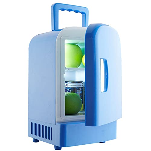 hxoity 4L Mini-Kühlschrank Für Auto Tragbarer Getränkekühlschrank Make-up-Hautpflege-Kühlschrank Mit Kühlung Und Erwärmung Kleiner Kühlschrank Für Reisen, Wohnwagen, Camping Auto Verwendung DC von hxoity