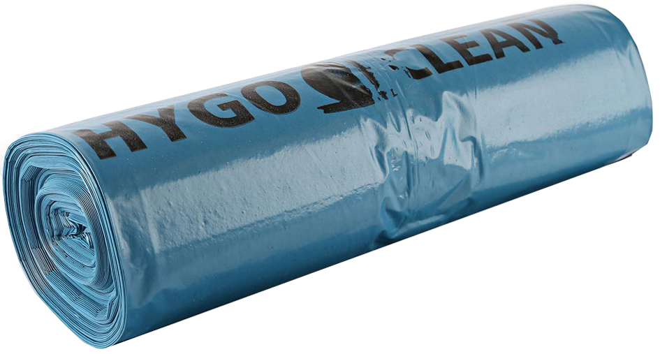 HYGOCLEAN Müllsäcke, blau, 160 Liter, aus LDPE, 60 my von hygoclean