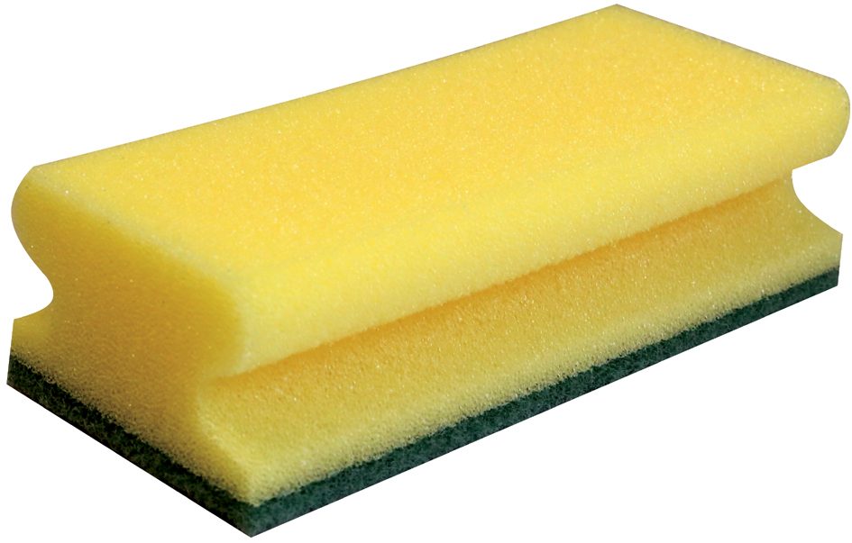HYGOCLEAN Reinigungsschwamm CLASSIC, 150 x 70 mm, gelb von hygoclean