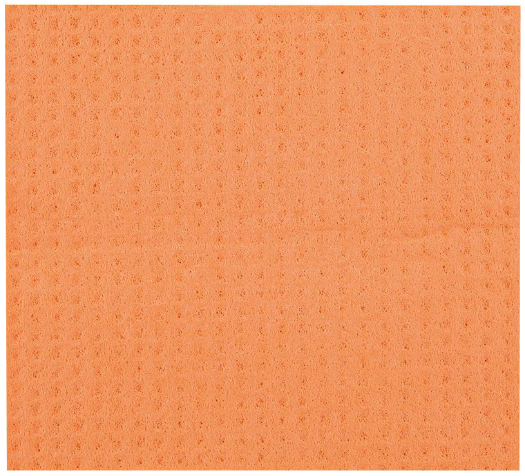 HYGOCLEAN Schwammtuch, 200 x 180 mm, orange, 10er Pack von hygoclean