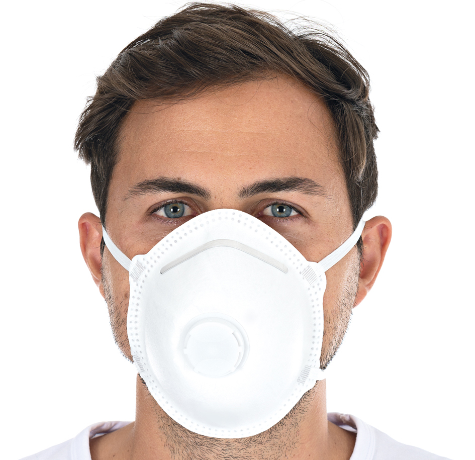 HYGOSTAR Atemschutzmaske mit Ventil, Schutzstufe: FFP2 von hygostar