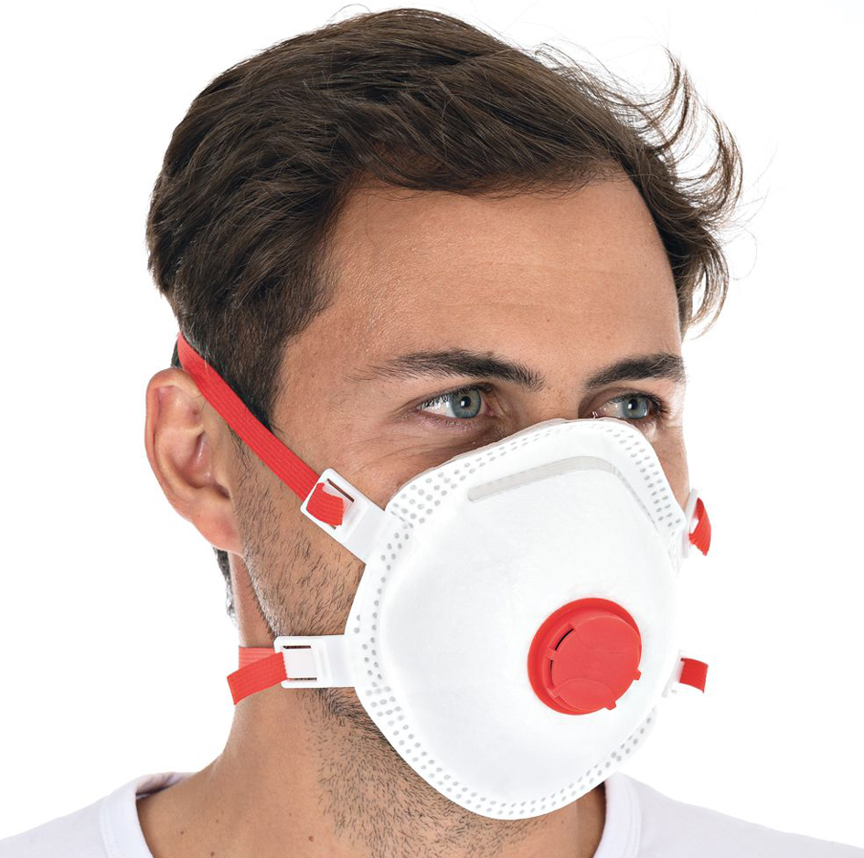 HYGOSTAR Atemschutzmaske mit Ventil, Schutzstufe: FFP3 von hygostar