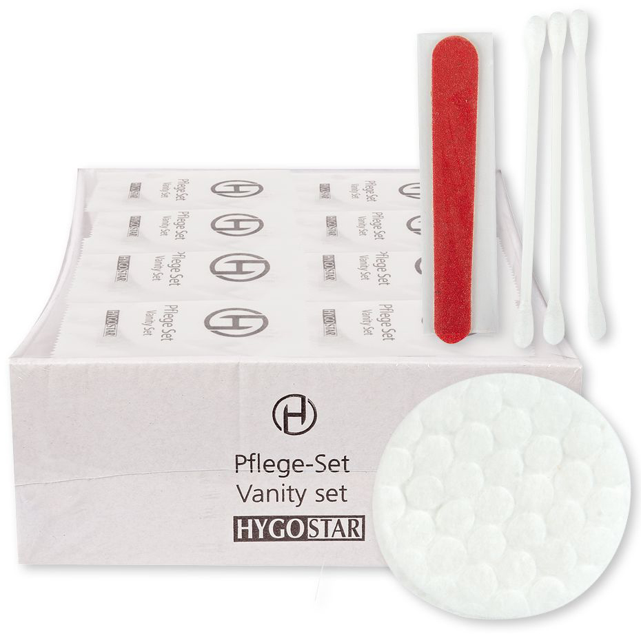 HYGOSTAR Kosmetik-Set, 5-teilig, einzeln verpackt von hygostar