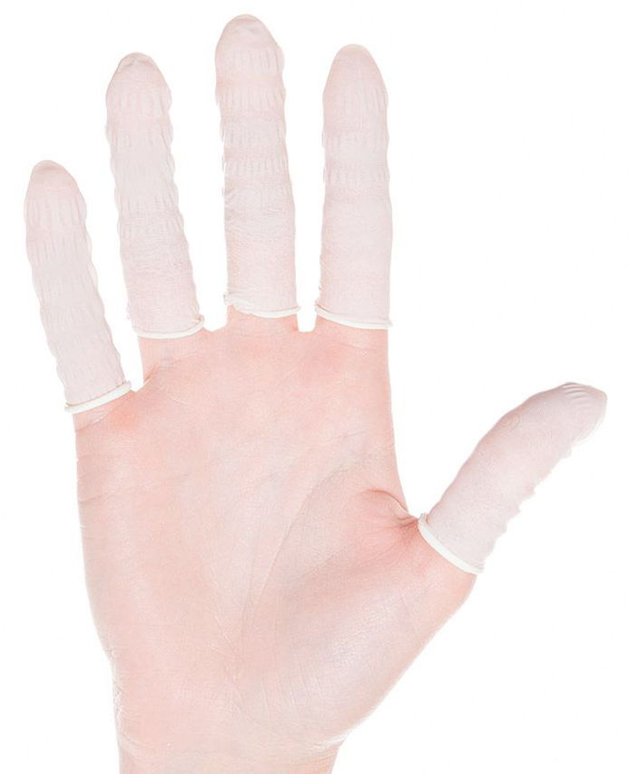 HYGOSTAR Nitril-Fingerlinge, puderfrei, weiß, M HYGOSTAR Nitril-Fingerlinge, puderfrei, weiß, M von hygostar