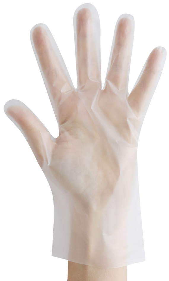 HYGOSTAR TPE-Handschuh ALLFOOD THERMOSOFT, M, transparent von hygostar