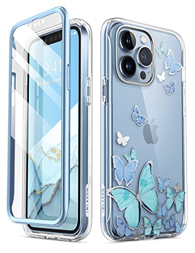 i-Blason Cosmo Schutzhülle für 6,7 Zoll iPhone 13 Pro Max 5G (2021), Blue Fly von i-Blason