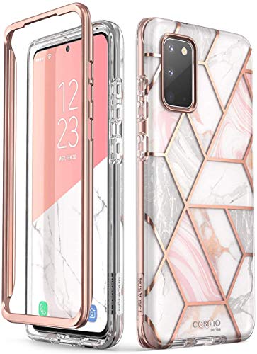 i-Blason Handyhülle für Samsung Galaxy S20 Hülle Glitzer Case Bumper Schutzhülle Glänzend Cover [Cosmo] OHNE Displayschutz 6.2 Zoll 2020 Ausgabe, Schwarz von i-Blason