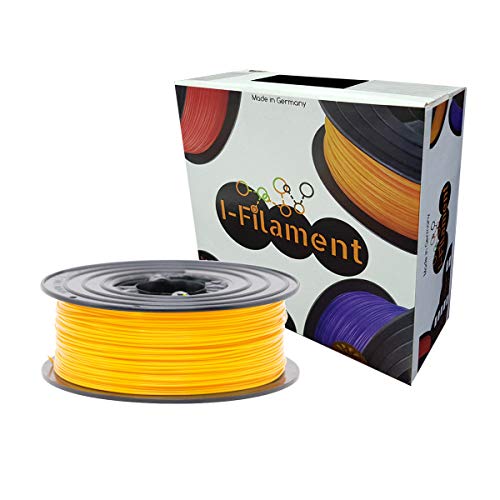 I-Filament 3D PLA Filament 1,75mm 1kg Vakuum Verpackt Spule (Melonengelb, PLA) von i-Filament