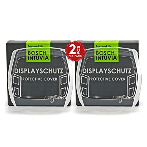 i-LEFANTE 2 Stück für Bosch Intuvia Display schutzhülle | E-Bike Displayschutz | Transparent und wasserdicht | Stoß- und Kratzschutz | 2 Pack von i-LEFANTE
