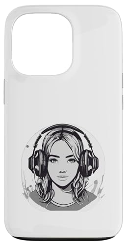 DJ Mädchen mit Kopfhörern Design Hülle für iPhone 13 Pro DJ Mädchen mit Kopfhörern Design Hülle für iPhone 13 Pro von i Love Music Desing und Style Geschenke