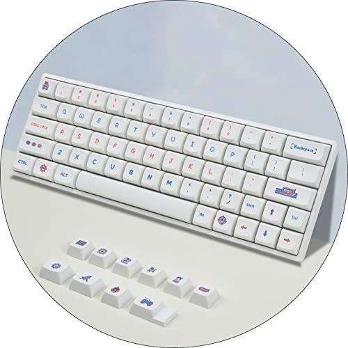 Tastenkappen, PBT-Tastenkappen-Set, XDA-Profil-Tastenkappen für MX-Switches, mechanische Tastatur und optische Tastatur von i Maifu Ray