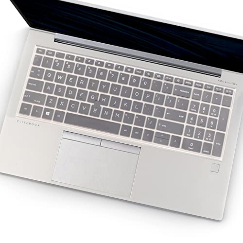 Tastaturabdeckung für 15,6 Zoll HP EliteBook 850 855 G7 G8 Notebook PC, 2022 2021 2020 HP EliteBook 850/855 G7 G8 15,6 Zoll Laptop US Layout Tastatur Schutzfolie TPU von i-Tensodo