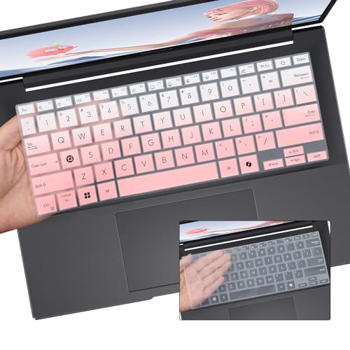 Tastaturabdeckung für 2024 ASUS VivoBook M5406 S540 Laptop, Tastatur-Schutzhülle, Opink, transparent, 2 Stück von i-Tensodo