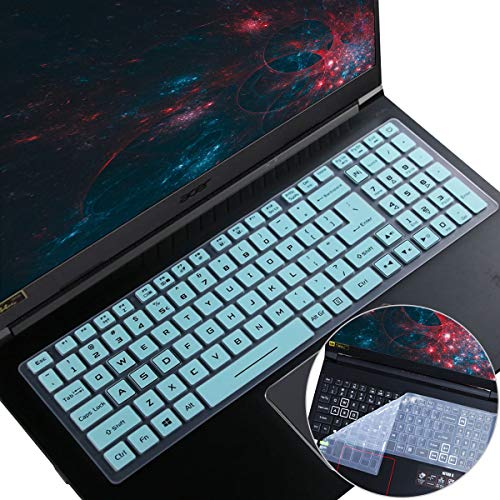 i-Tensodo Tastatur-Abdeckung für 2020 Acer Predator 15,6 Zoll Laptop/Nitro 5 AN515-43/44/54/55, AN517-51/52 AN715-51/52 39,6 cm 43,9 Helios 300 PH315 -52 PH. 315-53 PH317-53 39,9 cm. von i-Tensodo