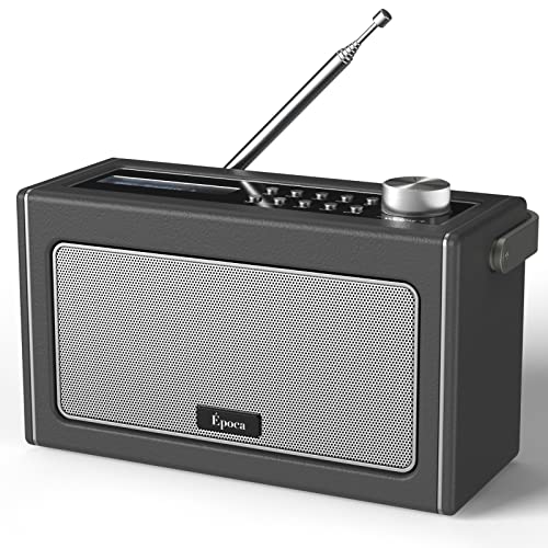 DAB Radio Tragbar, DAB/DAB Plus Radio, FM Radio, Tragbarer Bluetooth Lautsprecher, Digitalradio mit USB Aufladung für 15 Stunden Wiedergabe, Bluetooth Stereo Lautsprecher, Wiederaufladbar DAB Radio Tragbar, DAB/DAB Plus Radio, FM Radio, Tragbarer Bluetooth Lautsprecher, Digitalradio mit USB Aufladung für 15 Stunden Wiedergabe, Bluetooth Stereo Lautsprecher, Wiederaufladbar von i-box