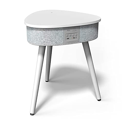 i-box Tragbarer Beistelltisch Bluetooth Lautsprecher mit Wireless Charger und USB Ladeanschluss, Couchtisch Ladestation i-box Tragbarer Beistelltisch Bluetooth Lautsprecher mit Wireless Charger und USB Ladeanschluss, Couchtisch Ladestation von i-box