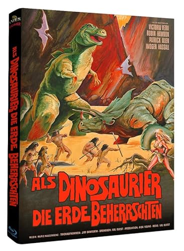 Als Dinosaurier die Erde beherrschten - Mediabook - Cover C - LImited Edition - HAMMER EDITION NR. 43 [Blu-ray] von Anolis Entertainment