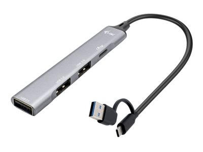 I-TEC USB-A/USB-C Metal HUB I-TEC USB-A/USB-C Metal HUB von i-tec