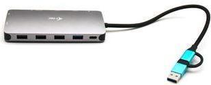 I-TEC USB-C Metal Nano Dock 2xHDMI 1xVGA 1xSD Kartenleser 1xmicroSD Kartenleser 1xGLAN 3xUSB 2.0 1xUSB 3.2 1xUSB-C3.2Data 1xUSB-C PD (CANANOTDOCKPD) von i-tec