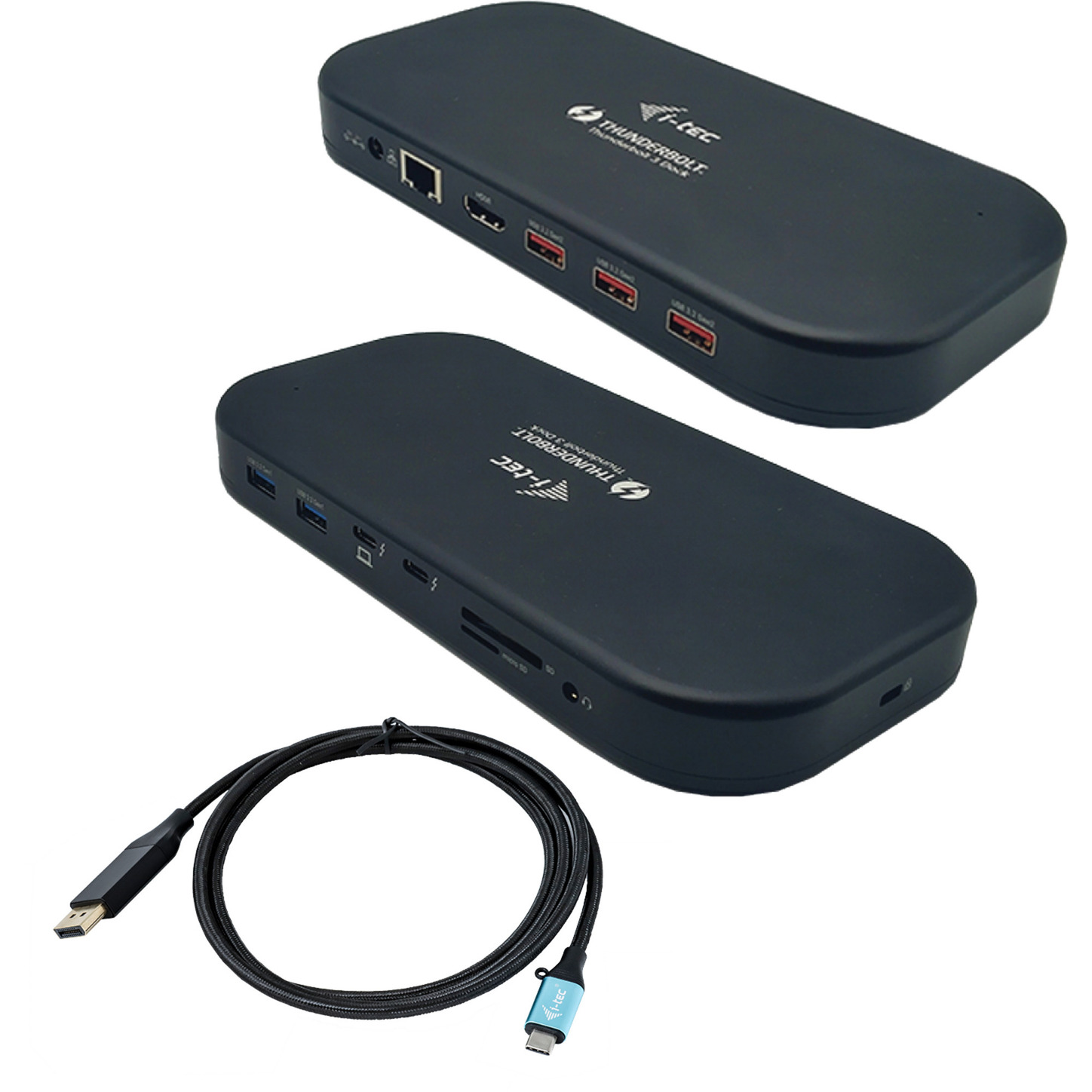 Thunderbolt 3/USB-C Dual 4K Docking Station Power Delivery 60W, Dockingstation Thunderbolt 3/USB-C Dual 4K Docking Station Power Delivery 60W, Dockingstation von i-tec