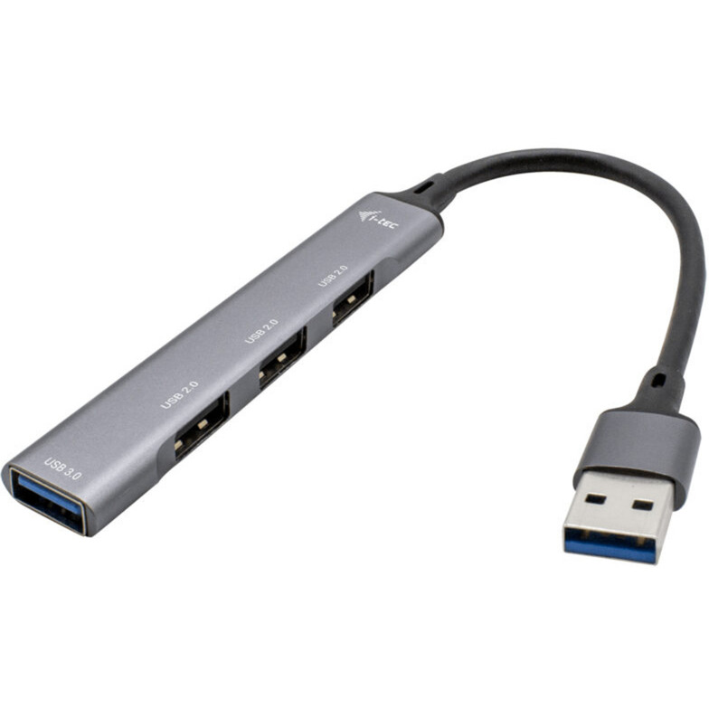 USB 3.0 Metal HUB 1x USB 3.0 + 3x USB 2.0, USB-Hub von i-tec