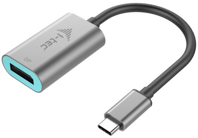 USB-C Metal DisplayPort 4K Adapter space gray von i-tec