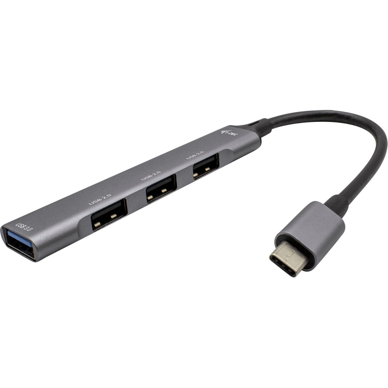 USB-C Metal HUB 1x USB 3.0 + 3x USB 2.0, USB-Hub USB-C Metal HUB 1x USB 3.0 + 3x USB 2.0, USB-Hub von i-tec