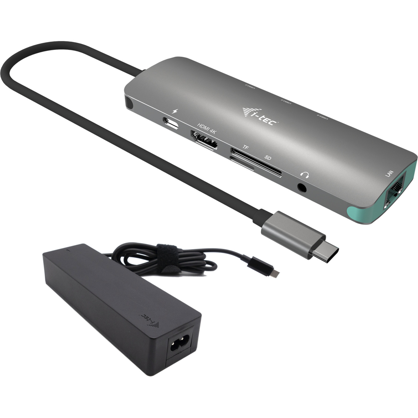 USB-C Metal Nano 4K Docking Station, Dockingstation USB-C Metal Nano 4K Docking Station, Dockingstation von i-tec