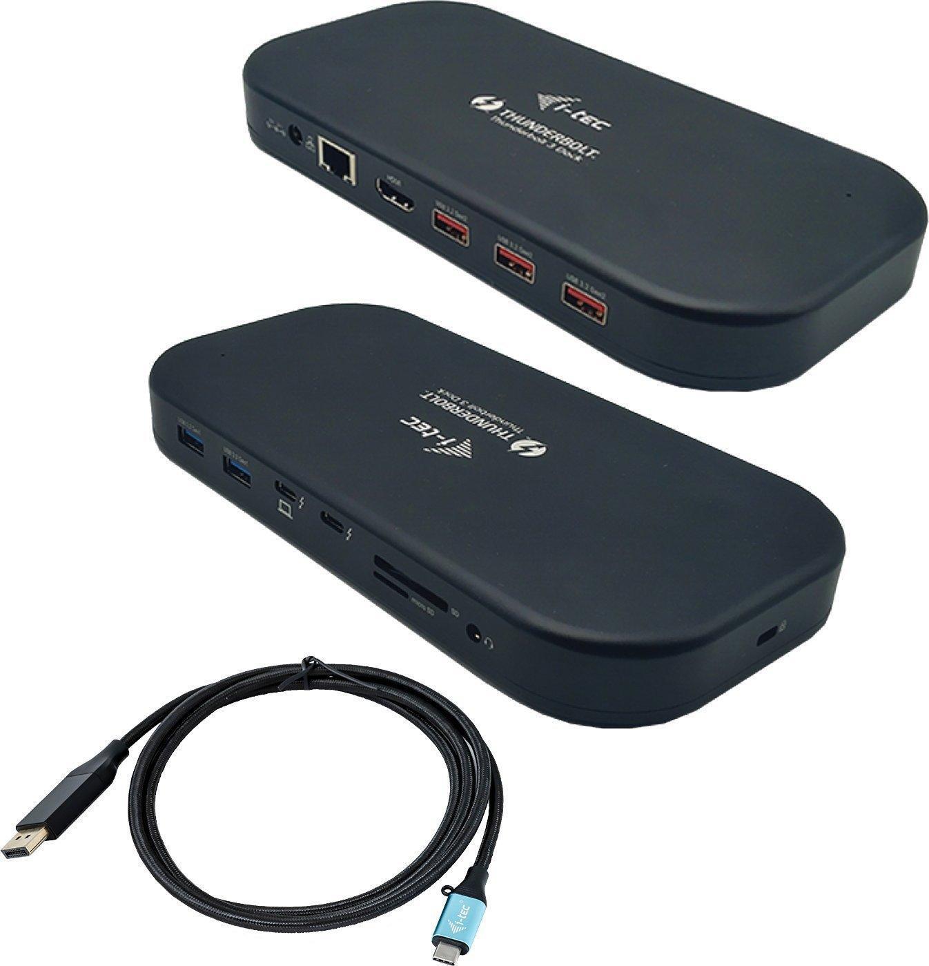 i-Tec - Dockingstation - Thunderbolt 3 - HDMI, Thunderbolt - GigE - 134 Watt (TB3HDMIDOCKPD) von i-tec