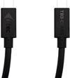 i-Tec - Thunderbolt-Kabel - USB-C (M) zu USB-C (M) - USB 3,1 Gen 1 / Thunderbolt 3 - 1,5m - 4K Unterstützung, 8K Unterstützung, USB-Stromversorgung (100 W) (TB3CBL150CM) von i-tec