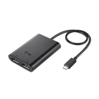 i-tec C31DUAL4KDP USB-C zu Dual DisplayPort Videoadapter 4K Ultra HD von i-tec