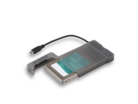 i-tec MySafe USB-C 3.1 Gen. 2 Easy, HDD / SSD-Gehäuse, 2.5 Zoll, SATA, Serial ATA II, Serial ATA III, 10 Gbit/s, USB Anschluss, Schwarz von i-tec
