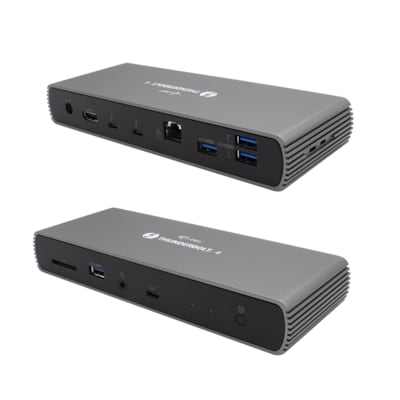 i-tec Thunderbolt 4 Dual Display Docking Station + PD 96W TB4DUALDOCKPD von i-tec