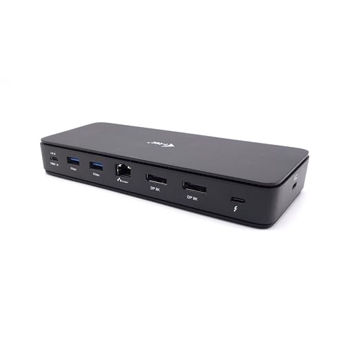 i-tec Thunderbolt 4 Generation 3 2X Display Dock 7X USB, 2.5 GLAN, PD 92W, 1m TB4 Cable i-tec Thunderbolt 4 Generation 3 2X Display Dock 7X USB, 2.5 GLAN, PD 92W, 1m TB4 Cable von i-tec