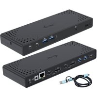 i-tec USB 3.0 / USB-C / Thunderbolt 3 Dual Display Docking Station Gen2 + PD 100 von i-tec