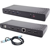 i-tec USB 3.0 / USB-C / Thunderbolt Dual Display Docking Station + PD 85W i-tec USB 3.0 / USB-C / Thunderbolt Dual Display Docking Station + PD 85W von i-tec