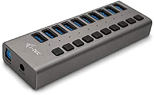 i-tec USB 3.0 Charging HUB 10-Port mit Externem Netzadapter 48W - 10x USB Ladeport i-tec USB 3.0 Charging HUB 10-Port mit Externem Netzadapter 48W - 10x USB Ladeport von i-tec
