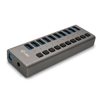 i-tec USB 3.0 Charging HUB 10 port + Power Adapter 48 W von i-tec