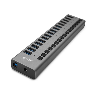 i-tec USB 3.0 Charging HUB 16 port + Power Adapter 90 W von i-tec