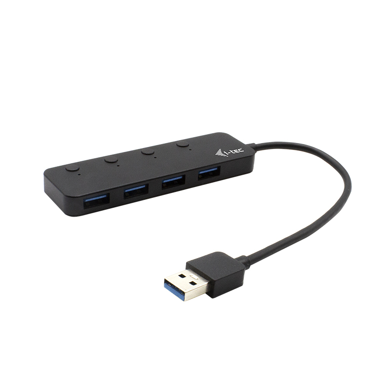 i-tec USB 3.0 Metal HUB 4 Port with individual On/Off Switches von i-tec
