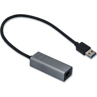 i-tec USB 3.0 Netzwerk Adapter 0,28m Typ-A zu Gigabit Ethernet St./Bu. grau von i-tec