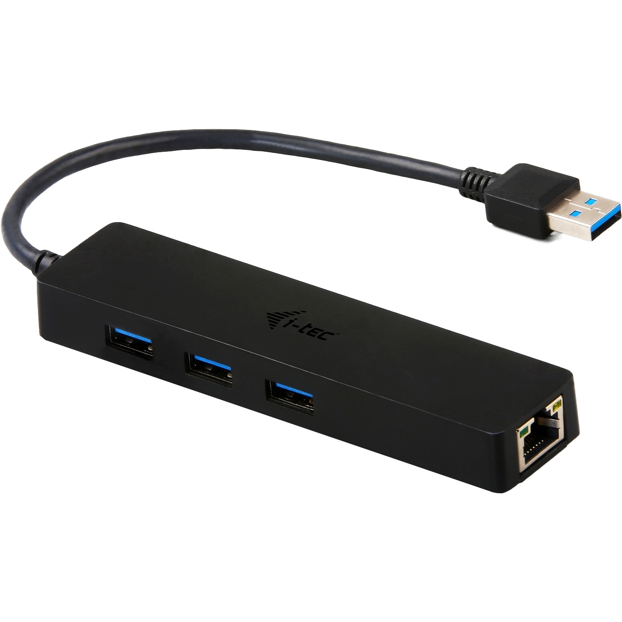 i-tec USB 3.0 Slim HUB 3 Port mit Gigabit Ethernet Adapter von i-tec