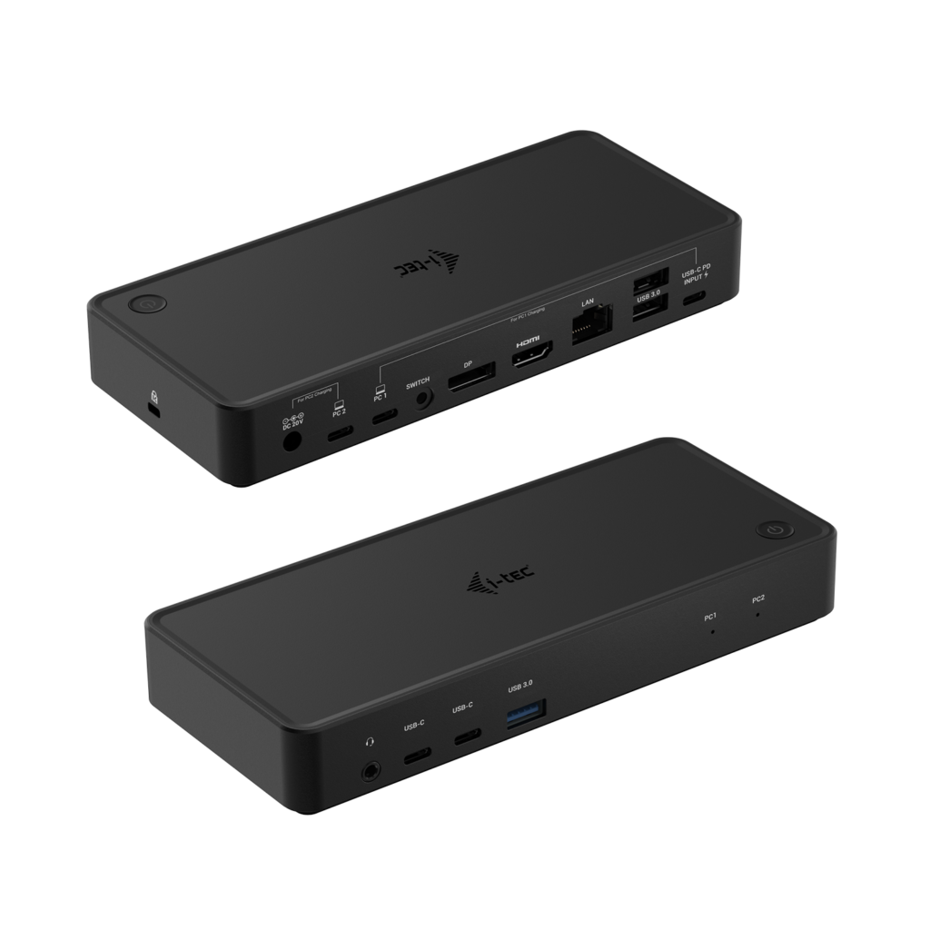 i-tec USB-C/Thunderbolt KVM Docking station Dual Display, Power Delivery 65/100W von i-tec