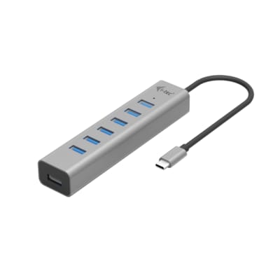 i-tec USB-C Charging Metal HUB 7 Port  Power Adapter 15W C31HUBMETAL703 von i-tec