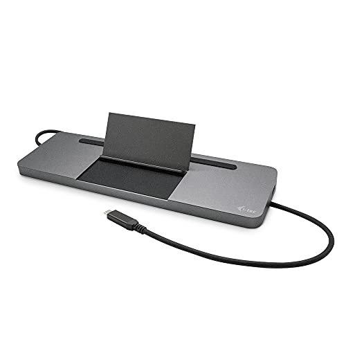 i-tec USB-C Dockingstation - 1x HDMI, 1x VGA, 1x DisplayPort, 1x GLAN, 2X USB 3.0, 2X USB 2.0, 1x SD/MicroSD, 1x Audio, 1x USB-C Power Delivery Port 85W von i-tec