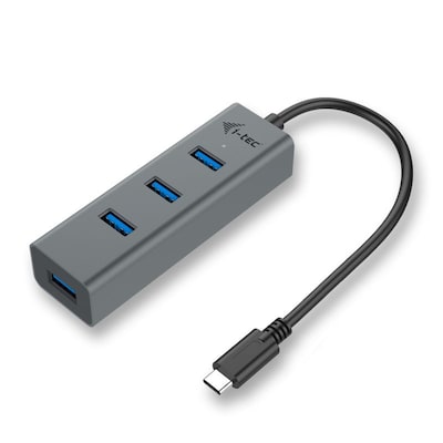 i-tec USB-C HUB 4 port USB 3.0 Metall i-tec USB-C HUB 4 port USB 3.0 Metall von i-tec